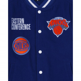 Jacket NBA New York Knicks Varsity Jacket Injection Blue