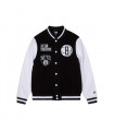 Jacket NBA Brooklyn Nets Varsity Jacket Injection Black