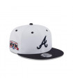 Gorra 9Fifty Atlanta Braves MLB White Crwn Patch White