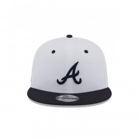 Gorra 9Fifty Atlanta Braves MLB White Crwn Patch White