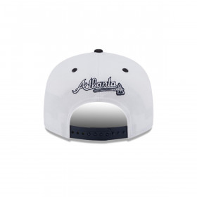 Gorra 9Fifty Atlanta Braves MLB White Crwn Patch White