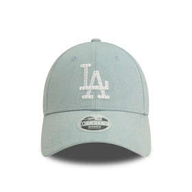 Gorra 9Forty L.A. Dodgers MLB Diamante Denim Blue Sky Women