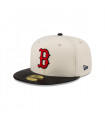 Gorro 59fifty MLB Boston Red Sox Leather Visor White