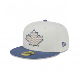 Gorro 59fifty MLB Toronto Blue Jays Wavy Chainstitch White