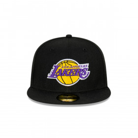 Gorra 59fifty NBA Los Angeles Lakers Side Patch Black