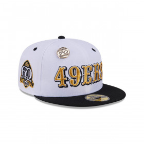 Gorro 59fifty NFL San Francisco 49Ers 59fifty Day White