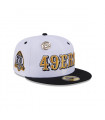 Gorro 59fifty NFL San Francisco 49Ers 59fifty Day White