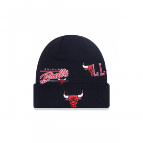 Knit NBA Chicago Bulls Cold Season Black New Era