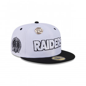 Gorra 59fifty Las Vegas Raiders NFL 59Fifty Day White