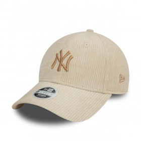 Gorra 9Forty New York Yankees MLB Cord Light Beige Women