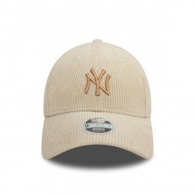 Gorra 9Forty New York Yankees MLB Cord Light Beige Women