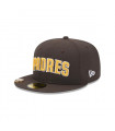 Gorro San Diego Padres MLB 59Fifty Fairway Dark Brown