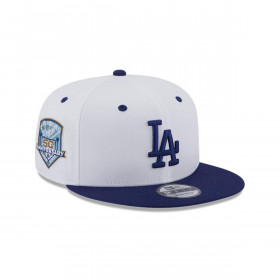 Gorra 9Fifty Los Angeles Dodgers MLB White Crwn Patch White