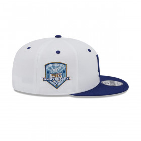 Gorra 9Fifty Los Angeles Dodgers MLB White Crwn Patch White