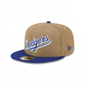 Gorro 59fifty MLB Los Angeles Dodgers Canvas Crown Med Beige