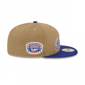 Gorro 59fifty MLB Los Angeles Dodgers Canvas Crown Med Beige