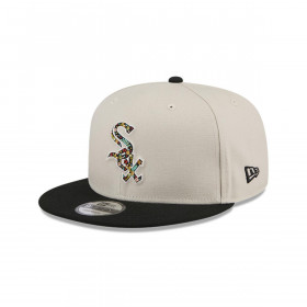 Gorro 9fifty MLB Chicago White Sox Floral Fill Light Beige