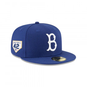 Gorra Brooklyn Dodgers MLB 59Fifty Jackie Robinson Dk Blue