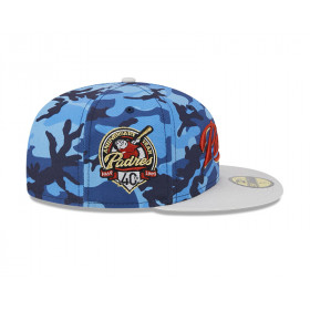 Gorro 59fifty MLB San Diego Padres Urban Blue Camo