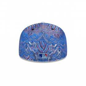 Gorra 59fifty MLB Los Angeles Dodgers Wave Fill Blue