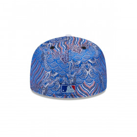 Gorra 59fifty MLB Oakland Athletics Wave Fill Blue