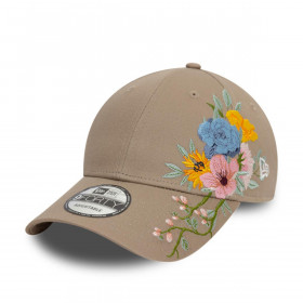 Gorra 9Forty  New Era Brand Floral Grey