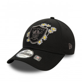 Gorra 9Forty Las Vegas Raiders MLB Flower Icon Black