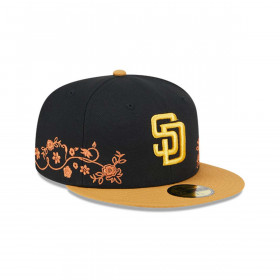 Gorro 59fifty MLB San Diego Padres Floral Vine Black