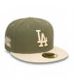 Gorra 59Fifty Los Angeles Dodgers MLB Color Block Green Med