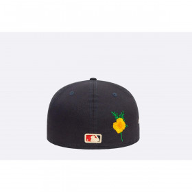 Gorra 59Fifty Anaheim Angels MLB Seasonal Flower Navy