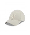 Gorra 9Forty New York Yankees MLB PU Light Beige