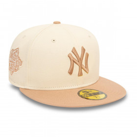 Gorra 59Fifty New York Yankees MLB Color Block Light Beige