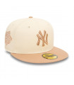 Gorra 59Fifty New York Yankees MLB Color Block Light Beige