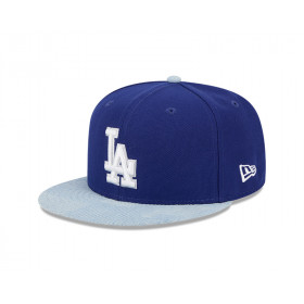 Gorra 59Fifty Los Angeles Dodgers MLB Patch Denim Blue