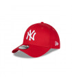 Gorra 9Forty New York Yankees MLB Core Basics Scarlet