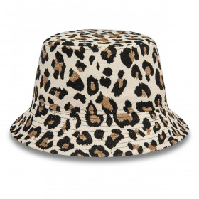 Gorra Bucket  Leopard Light Beige New Era