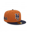 Jockey New York Mets MLB 59Fifty Med Brown New Era