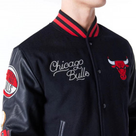 Chaquetas  Chicago Bulls NBA Wordmark Black