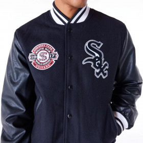 Chaquetas  Chicago White Sox MLB Patches Black