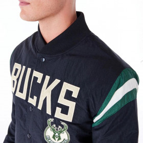 Chaquetas  Milwaukee Bucks NBA Panel Black