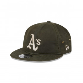 Gorra 9Fifty Oakland Athletics MLB Waxed Canvas Dark Green