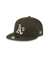 Gorra 9Fifty Oakland Athletics MLB Waxed Canvas Dark Green