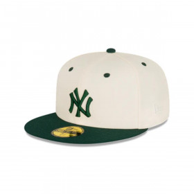 Gorra 59fifty MLB New York Yankees Rusty Chrome White