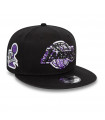 Gorra Los Angeles Lakers NBA 9Fifty Seasonal Infill Black