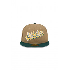 Gorro 59fifty MLB Oakland Athletics Canvas Crown Med Beige