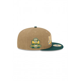 Gorro 59fifty MLB Oakland Athletics Canvas Crown Med Beige