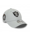 Gorra Las Vegas Raiders NFL 9Forty Essential Patch Grey