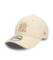 Gorra 9Forty New York Yankees MLB Outline Logo Light Beige