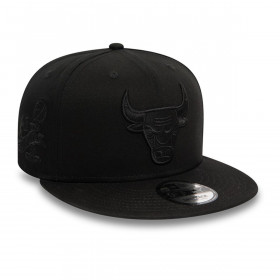 Gorra 9Fifty Chicago Bulls NBA Monochrome Black