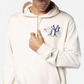 Poleron  New York Yankees MLB Food Graphic Light Beige